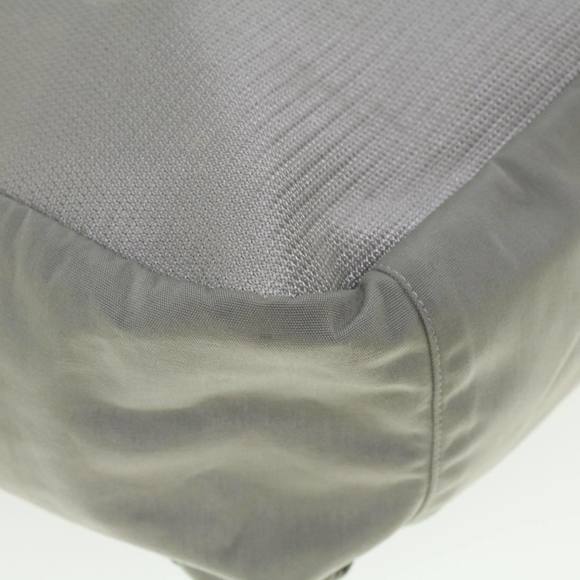 PRADA Sports Tote Bag Nylon Silver Red Auth bs9019 - Picture 15 of 16